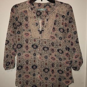 Printed Chiffon Blouse